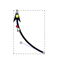 図１１：曲線の位置を調節